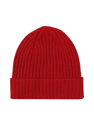 AKAROA | Kaschmirmütze - Haube LU | rot